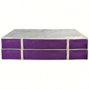 2022 Hot Selling Foldable Sturdy Zippers Large Capacity Clothes Bag Blankets Under Bed Storage - Product Image 4