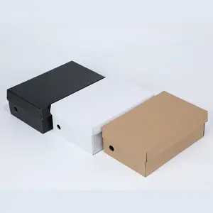 फ़ैक्टरी कस्टम लोगो मुद्रित हार्ड फ़ोल्ड करने योग्य नालीदार पैकेजिंग बॉक्स उपहार जूते कपड़े शिपिंग पेपर पैकेजिंग बॉक्स