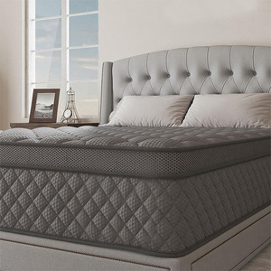 Accueil Collection Surmatelas ultra doux et confortable en mousse à ressorts Matelas pour <span class=keywords><strong>lit</strong></span> double King Size - Product Image 4