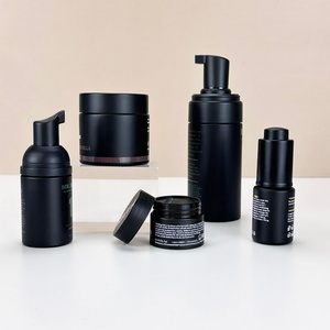 Envase Cosmético de Plástico PET con Espuma Personalizada de Alta Calidad de 250 ml y 300 ml, Botella Portátil con Bomba de Espuma para Limpiador Facial y Bálsamo para Después del Afeitado - Product Image 1