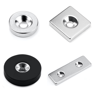 Gesinterte permanente Neodym-N54-Lichtbogenblockring-Industriemagnete mit runder Scheibe und Schneid service für Licht maschine - Product Image 5