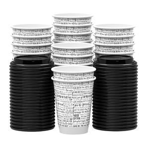Custom Eco Friendly Disposable Double Wall Paper <b>Cups</b> 8oz-16oz <b>for</b> Wine & Mineral Water Boba Tea Beverage - Product Image 1