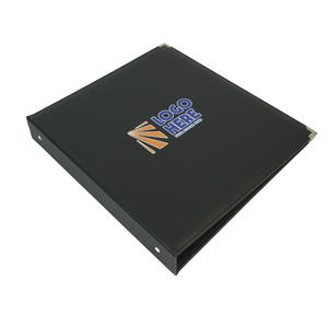 Custom Logo Premium PU Leather 3 <b>Ring</b> <b>Binder</b> Document <b>Folder</b> Business Portfolio Menu <b>Binder</b> OEM ODM Manufacturer - Product Image 2