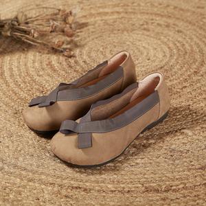 <span class=keywords><strong>รองเท้า</strong></span>แตะหนังฟรอสต์แบบเรียบสำหรับสตรีพื้นรองเท้านุ่มสำหรับสุภาพสตรีดีไซน์ใหม่ออกแบบได้ตามต้องการ - Product Image 4