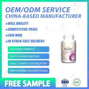 Cabello Piel Uñas Colágeno Biotina Queratina Pastillas Palmetto Ácido Hialurónico MSM Semilla de calabaza DHT Bloqueador Cápsula Forma Crecimiento del cabello - Product Image 2