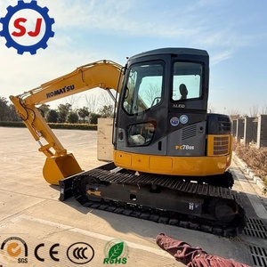 Excavadora Usada Komatsu PC78US de 8 Toneladas, Fabricada en Japón, Pocas Horas de Trabajo, Mejor Precio de Venta - Product Image 2