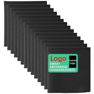 Toallas de Gimnasio Ecológicas Personalizadas Libres de Azo, de Microfibra de Secado Rápido para Cara, Manos y Cuerpo, Unisex, Pañuelo Negro Suave (Regalo) - Product Image 1
