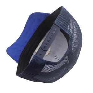 หมวกแก๊ปทรงทรัคเกอร์ ผ้ากำมะหยี่โพลีเอสเตอร์ ปีกโค้ง 5 ชิ้น หมวกเบสบอล ปักโลโก้ - Product Image 4