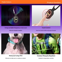 Anti-moustiques pour adultes, répulsif à ultrasons pour l'extérieur, alpinisme, camping, portable, à suspendre