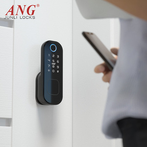 Khóa Mật Khẩu Vân Tay Hiện Đại, Khóa Cửa Thông Minh Kỹ Thuật Số, Ứng Dụng Tuya, Đa Phương Pháp Mở Khóa - Product Image 5