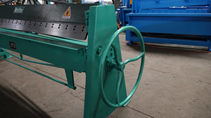 Manuel Sac Bükme Makinesi Paslanmaz Çelik Alüminyum <span class=keywords><strong>Metal</strong></span> Bükme Freni Ev Tipi WinYing Marka 2500mm Uzunluk 0-1.5mm Kalınlık - Product Image 6