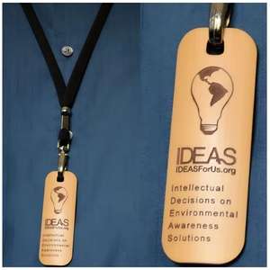 Badges de travail, étiquettes nominatives, badges d'identification des employés, plaques nominatives en <span class=keywords><strong>bambou</strong></span> simples et créatives, personnalisables et disponibles en gros - Product Image 1