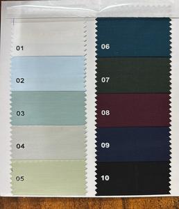 Paquete combinado de tela lisa de popelina de alta calidad, mezcla de algodón de 10 vibrantes colores sólidos de primera calidad para uso en prendas de vestir, impulsada por la moda - Product Image 6