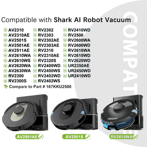 Vervanging van de hoofdrolborstel Geschikt voor Sharks AV2501 RV2500 Robotstofzuiger Reserveonderdelen Productie Accessoires - Product Image 4