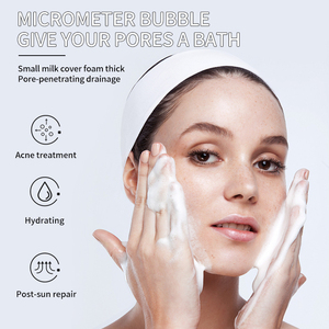 Mejor <span class=keywords><strong>precio</strong></span> 377 Limpiador facial natural Blanqueamiento de arroz <span class=keywords><strong>Gel</strong></span> de limpieza profunda para el tratamiento del acné Aminoácido a base de silicona Herbal - Product Image 5