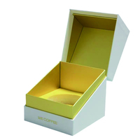 Boîte d'emballage pour bougies personnalisée de haute qualité avec impression UV en feuille d'or et logo personnalisé sur carton