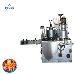 Canned fish tuna sardines mackerel seaming machine price oystern canned seaming machine scallops canned seamer