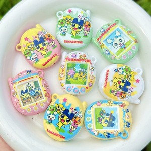 Cuentas de acrílico con forma de <span class=keywords><strong>Tamagotchi</strong></span> de dibujos animados japoneses de 36 mm x 30 mm para cadena de teléfono DIY - Product Image 2