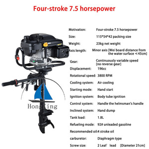 Động Cơ Phía Ngoài Nguồn Động Cơ Diesel Khởi Động Bằng Điện Bốn Thì Cánh Quạt Động Cơ Phía Ngoài Có Thể Được Tùy Chỉnh - Product Image 2