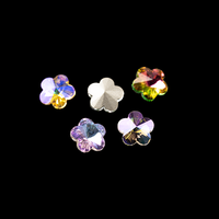 Mode fleur fantaisie pierres pas Hotfix strass support plat bricolage ongles strass