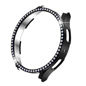 Aplicable a la funda de reloj Samsung con incrustaciones de diamantes integradas, funda protectora a prueba de golpes Galaxy Watch7 de un solo diamante - Product Image 3