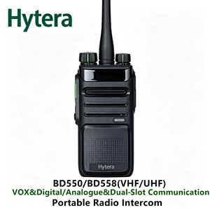 วิทยุสื่อสารดิจิตอล Hytera BD550 BD558 IP54 VOX สำหรับธุรกิจ  แบบสองย่านความถี่ VHF ระยะไกล - Product Image 2