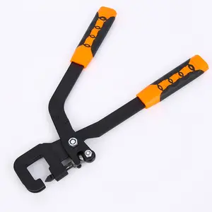 Hợp kim titan trang trí và cài đặt chung Stud crimper bi-màu nhựa xử lý ánh sáng thép Keel kẹp Clip