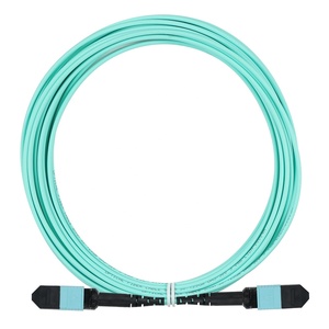 <span class=keywords><strong>สาย</strong></span><span class=keywords><strong>ไฟเบอร์</strong></span>ออปติกแบบ MPO-MPO ขนาด 12F พร้อมหัวต่อแบบ Female ขนาด 3.0 มม. <span class=keywords><strong>สาย</strong></span>เคเบิลใยแก้วนำแสง OM3 ความยาว 20 <span class=keywords><strong>เมตร</strong></span> ประเภท B <span class=keywords><strong>สาย</strong></span>แพทช์ MPO  พร้อมปลอกหุ้ม LSZH/PVC - Product Image 2