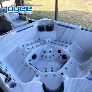JOYEE Bồn Tắm Nước Nóng Spa Thủy Lực Bồn Tắm Thủy Lực Sang Trọng Bằng Acrylic Tự Đứng Lớn 5 6 Người Hệ Thống Balboa Spa Hottub Ngoài Trời - Product Image 1