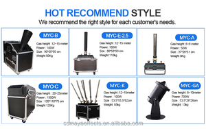 Phạm vi 20m DMX512 sân vận động bắn hiệu ứng sân khấu giải trí DJ nước máy OEM máy bay phản lực nước - Product Image 5