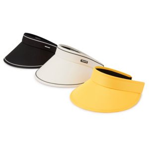 Phụ Nữ Của Mùa Hè Bãi Biển UV Bảo Vệ Mặt Trời <span class=keywords><strong>Visor</strong></span> Cap Có Thể Đảo Ngược Rộng Mũ Mặt Trời Với Rỗng Top Leopard Mô Hình Làm Oxford Vải - Product Image 6