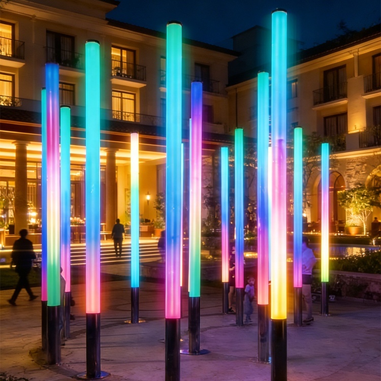 DMX512 LED Column Light 2 5M