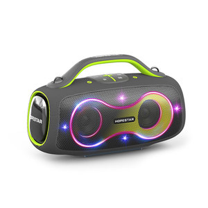 Hopestar partybox168 Đảng Loa 400W <span class=keywords><strong>Bluetooth</strong></span> 5.4 Loa Không Dây Với Loa Siêu Trầm RGB Đèn Karaoke <span class=keywords><strong>Mic</strong></span> Ngoài Trời Nhà DJ - Product Image 2