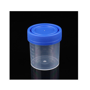 Hisamori - Vaso para Esputo Desechable con Tapa de Rosca Graduada de 40 ml, Recipiente para Recolección de Muestras de Laboratorio - Product Image 4