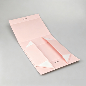 <span class=keywords><strong>Caja</strong></span> de Regalo Rígida Plegable de Cartón de Lujo, Disponible en Existencia, con Recubrimiento UV, Forro de Esponja y Cierre Magnético para Carteras u Otros Regalos - Product Image 2