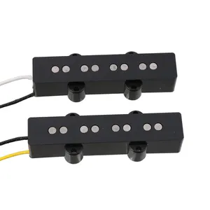 4 String Open Style J <span class=keywords><strong>Bass</strong></span> Pickup Alnico Gitarren Pickup für <span class=keywords><strong>E</strong></span>-<span class=keywords><strong>Bass</strong></span> Gitarren teile - Product Image 1