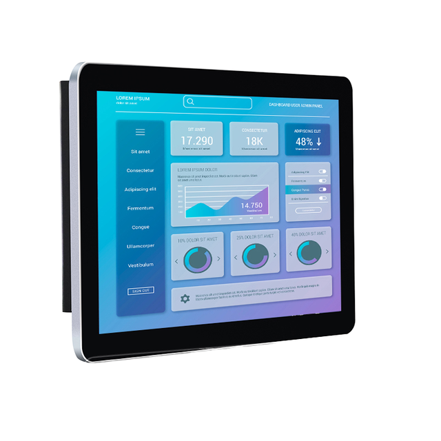 Smart Touch Monitor Wall Mount 1080p Touchscreen Monitor 11.6 Inch for Healthcare