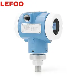 LEFOO 4-20ma 하트 출력 IP67 가스 액체 증기 용 부식 방지 단결정 실리콘 스마트 압력 송신기