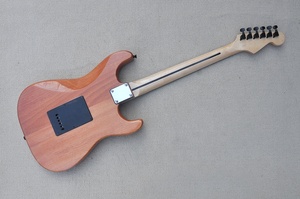 Chitarra elettrica Flyoung per mancini a prezzo conveniente con impiallacciatura in acero burl - Product Image 5