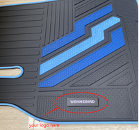 Tapis de sol de voiture en caoutchouc de luxe imperméable pour Tesla Model Y