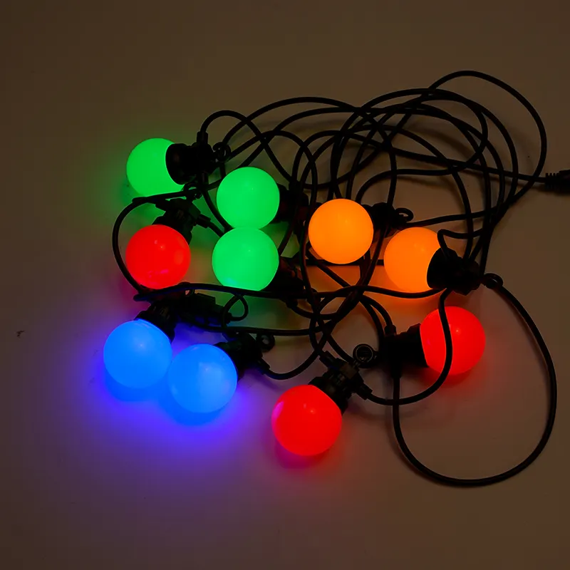 High quality garden decoration warm white ball light strings LED Christmas lights