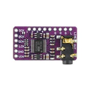 Modul Dekoder DAC I2S PCM5102A GY-PCM5102, Modul Pemutar I2S untuk Raspberry <span class=keywords><strong>Pi</strong></span>, Format PHAT, Papan Audio Digital PCM5102 - Product Image 3