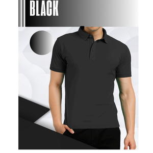 Camiseta Deportiva para Hombre Mars Dry Fit de Poliéster, 200 GSM, Diseño de Cuello con Solapa, Tejido que Absorbe la Humedad, Ligera, Cómoda, para Uso Diario - Product Image 1