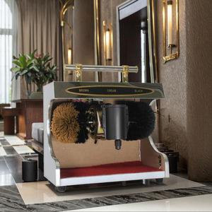 Pulidor de Zapatos Automático de Acero Inoxidable Ecológico con Logotipo Personalizado, Modelo MC-E008, Marca Honeyson, Artículos de Hotel, Restaurante - Product Image 5