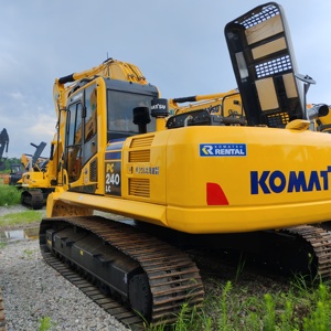 Excavadora Komatsu PC240LC de segunda mano importada de Japón, excavadora hidráulica de cadenas Komatsu PC240LC disponible para la venta en stock. - Product Image 1
