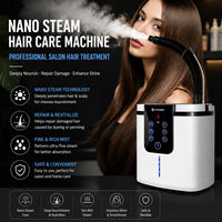 Desktop Nano Haarstoommachine voor diepgaande conditionerende behandeling met negatieve ionen spray, haarherstel en kleurbehandeling