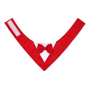 אביזרים לחיות מחמד חדש חליפת מחמד משולש צעיף קשת שרשרת רוק מגבת כלב בנדנה עם לוגו הפרפר יפה לחיות מחמד צווארון צעיף - Product Image 6