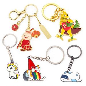 Promotional Customized Metal Enamel <b>Keychain</b> 2d/3d <b>Custom</b> Keychains Travel Souvenirs Gift Alloy Key Chain - Product Image 6