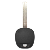 Coque de clé de voiture TOY40 à lame vierge pour clés de véhicule, boîtier de télécommande transpondeur, pièces de rechange pour serrurier