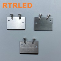 Kit de lames de raclage en acier inoxydable avec 2 vis autotaraudeuses à douille hexagonale pour le nettoyage du plateau d'impression des imprimantes 3D Bambu Lab P2S X2D X1C P1P